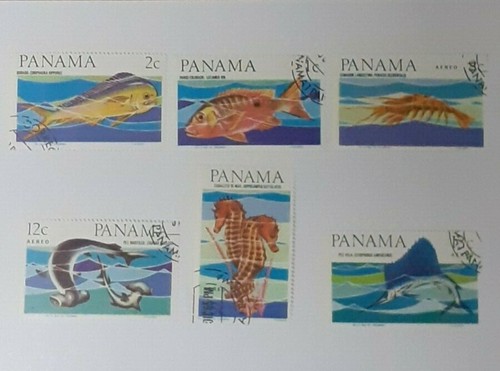 Panama 1965 pesci - panama,