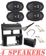 4X Pioneer 4x6 Speakers +