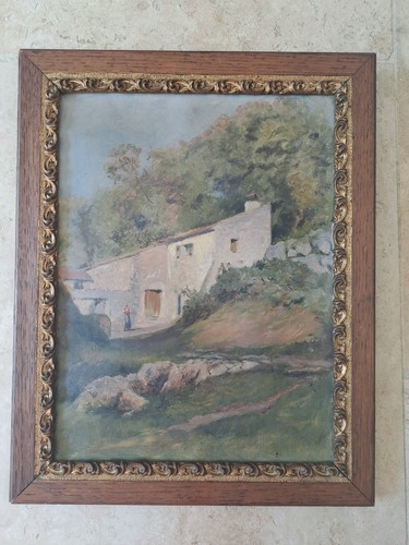 Paesaggio fattoria - paesaggio, in