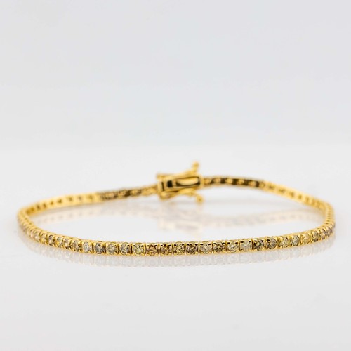 Bracciale tennis 14k oro - bracciale,