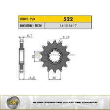 PER HONDA CB 1000 R DA 2008 A 2016 PIGNONE ACCIAIO SUNSTAR PASSO 530 - 17 DENTI
