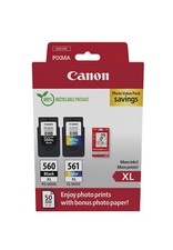 ORIGINALE Canon Multipack  PG-560XL+CL-561XL 3712C008 ~700 pagine Value Pack