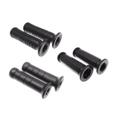 COPPIA MANOPOLE GOMMA MANUBRIO DOMINO PER PIAGGIO SI PRIMA SERIE / 1988 1992 / F