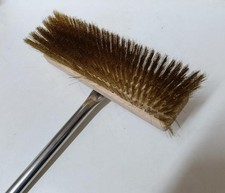 SPAZZOLA IN ACCIAIO 27X6,5 CM