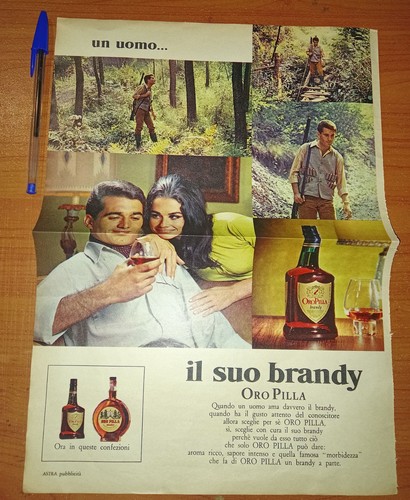 Pubblicità suo brandy oro - suo,