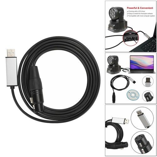 Usb rs485 xlr female - female, dmx512