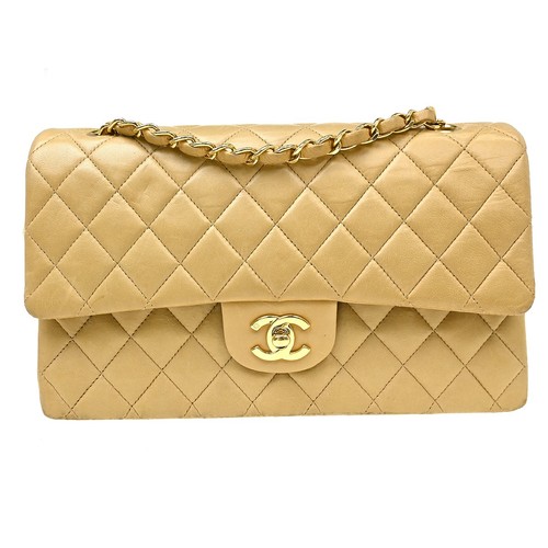 Borsa chanel beige pelle - beige, di