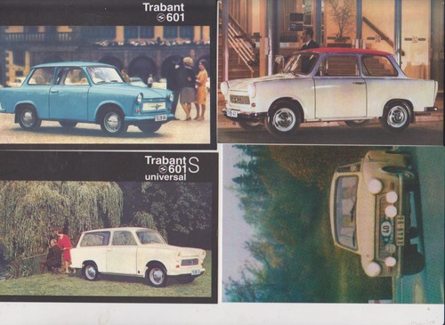 Lotto cartoline trabant - 16,