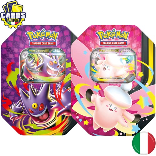 Pokemon tin collezione - da, mega