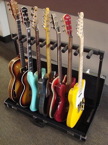 Supporto custodia chitarra - e,