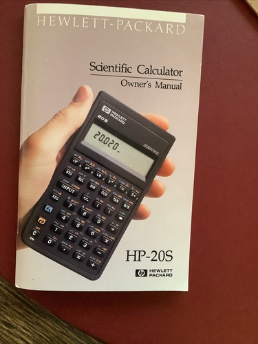 20s calcolatrice - hp-20s,