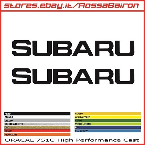 Kit adesivi subaru - kit, 2