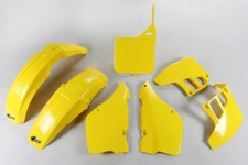 kit plastiche carene Ufo Plast compatibili con Rm 125 1989 1990 1991 giallo