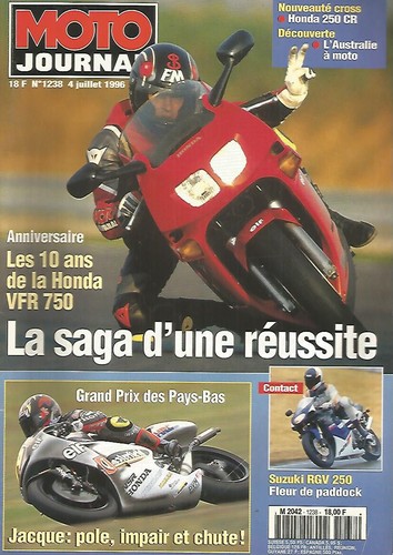 Moto journal 1238 honda - moto,