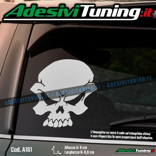 Adesivo teschio sticker - teschio,