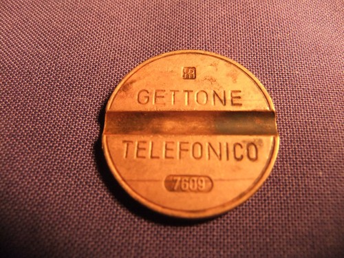 Gettone telefonico 7609 - telefonico,