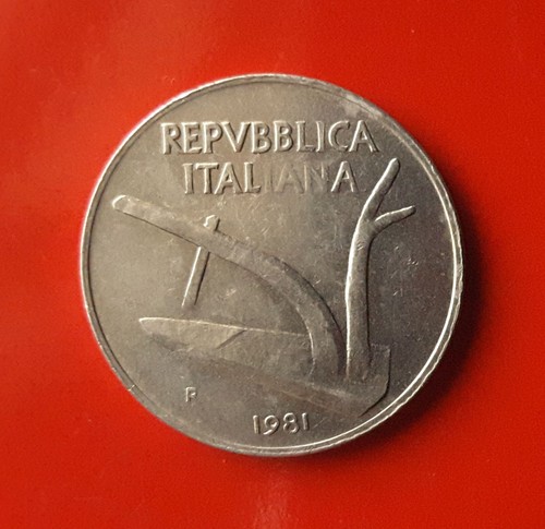 Lire 1981 errore lettere - lire,
