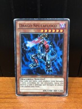 CARTA YU-GI-OH! DRAGO SPUTAFUOCO BP01-IT008 RARA NERA ITALIANO