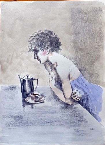 Alberto sughi litografia - sughi,