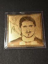 francobollo laminato oro MILAN