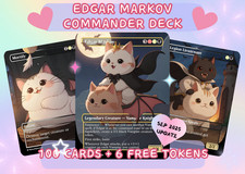 Mazzo Comandante Personalizzato Tribale Vampiro, Edgar Markov EDH Staffa 3