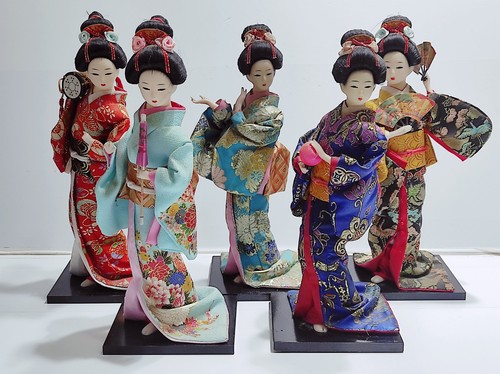 Bambola vintage geisha h30 - geisha,