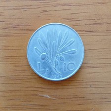 Moneta lire della - 10,