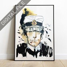 Poster Hugo Pratt - Corto