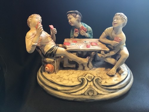 Capodimonte style figurine - capodimonte,