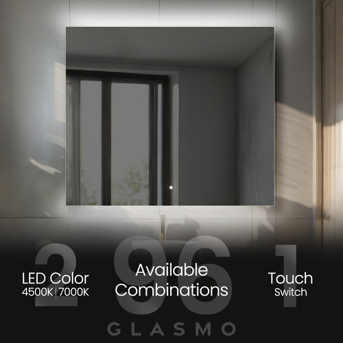 Specchio bagno led - specchio,