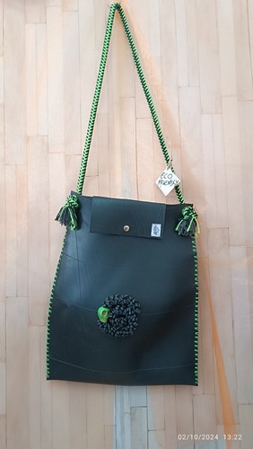 Borsa artigianale ecofriendly - borsa,