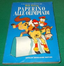 CLASSICI DISNEY I serie n. 4 PAPERINO alle OLIMPIADI edizioni Mondadori del 1960