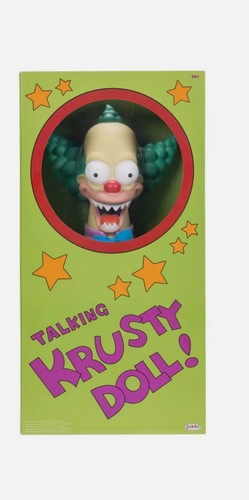 Krusty the clown talking doll - the,