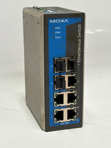 Moxa eds 308 - moxa, rev