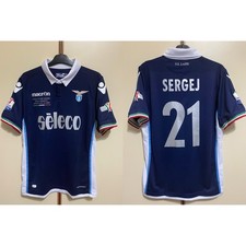 Maglia Lazio Milinkovic Savic Finale Tim Cup 2016/17 Vs Juventus Macron Coppa