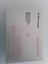 Kawasaki ZZR1400 2009 999761547 libretto uso manutenzione GB FR DE
