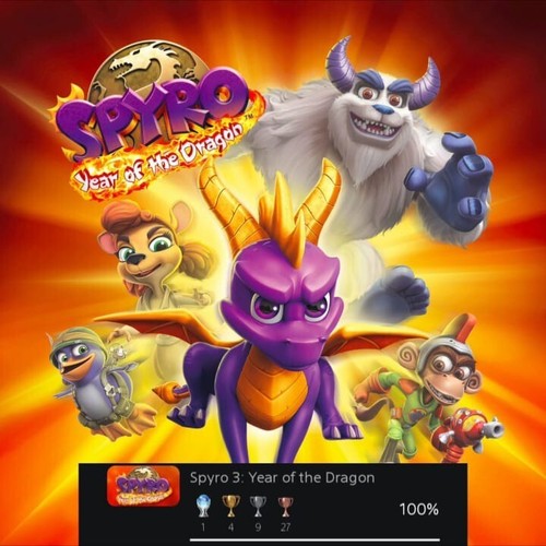 Platinum trophy service spyro - platinum,