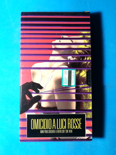 Vhs film omicidio luci - a,