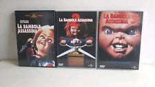 La bambola assassina 1-2-3 DVD Fuori Catalogo Tom Holland Trilogia Come Nuovo