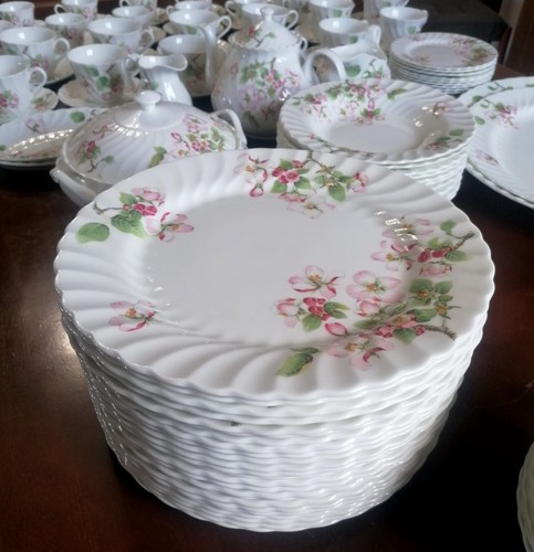 Wedgwood apple blossom piatti - wedgwood,