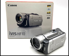 Videocamera Canon iVIS HF10 Full HD 16 GB memoria integrata usata testata in Giappone