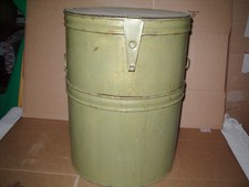 Contenitore bidone porta carbone riso cereali legna olio anni '50