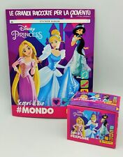Principesse Born To Explore Disney Album + Box 50 bustine figurine Panini
