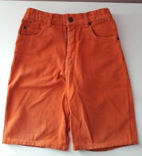 Pantaloncini corti bambino jeans arancio Red Duck. Primavera/estate