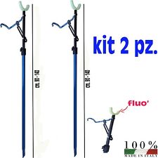 POGGIA CANNA REGGI PICCHETTO REGOLABILE PESCA CANNA BOLOGNESE MARE SPIAGGIA KIT