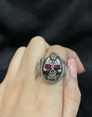 Anello uomo argento sterling