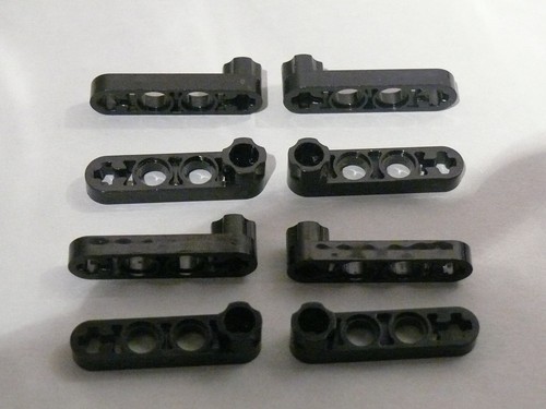 Lego black liftarm set - 1,