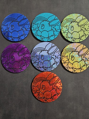 Pokemon lotto medaglie eevee - pokemon, 7