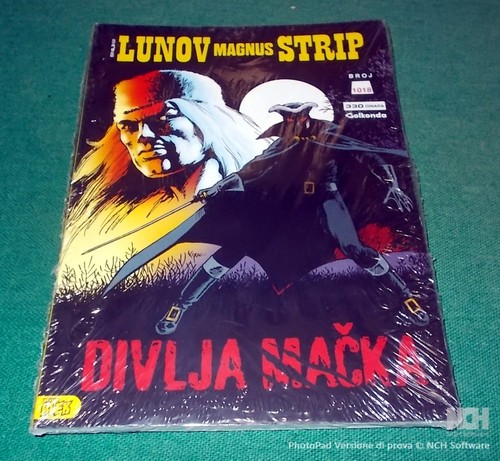 Lunov magnus strip blek - magnus, n
