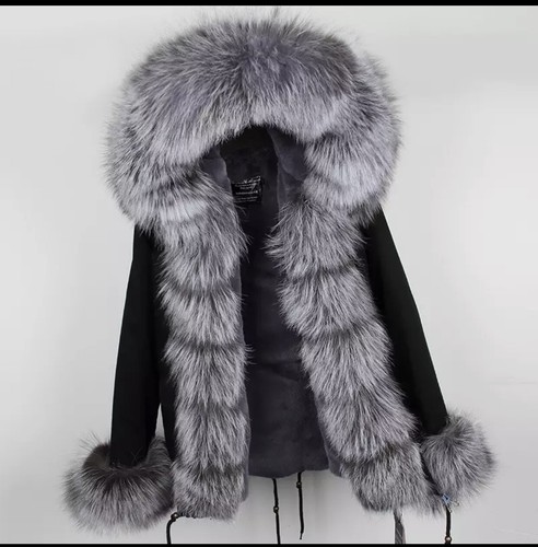 Parka donna pelliccia vera - parka,